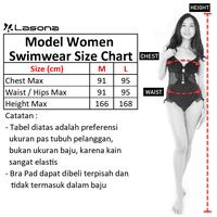 Gambar Lasona Women Swimsuit Sexy Monokini Wanita Premium SWS-3038-L0564 - Brown1, F dari LasonaIndonesia Kota Administrasi Jakarta Utara 3 Tokopedia