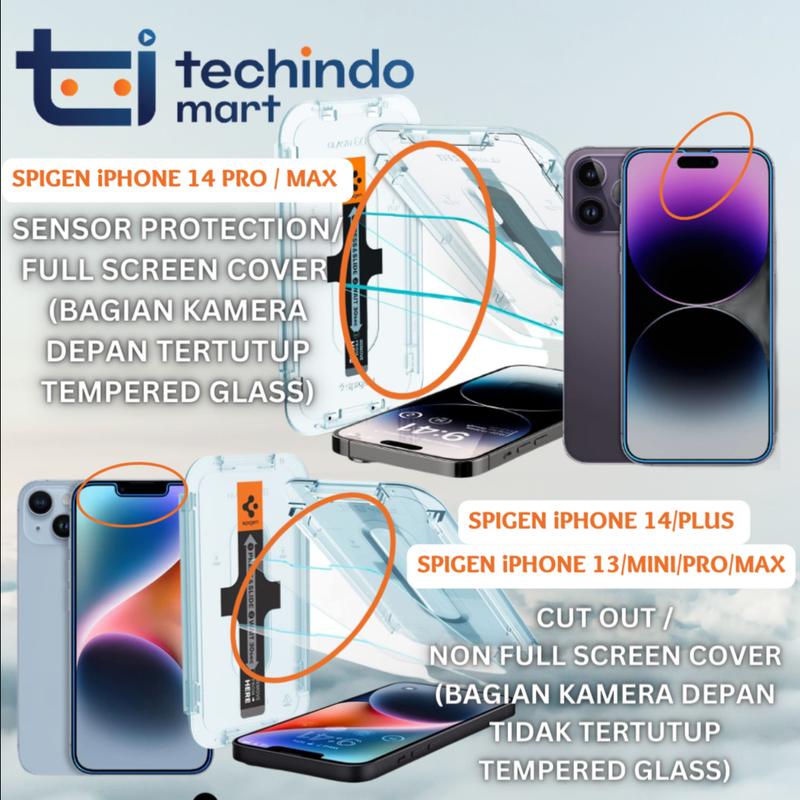 Product Introduction of Tempered Glass iPhone 14 Pro Max Plus Spigen Glas tR EZ Fit Full Clear 0