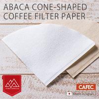 Gambar KERTAS SARING KOPI CAFEC AC4-40B ABACA V60 COFFEE PAPER FILTER 2-4CUPS dari Toso Mart Kota Administrasi Jakarta Pusat 5 Tokopedia