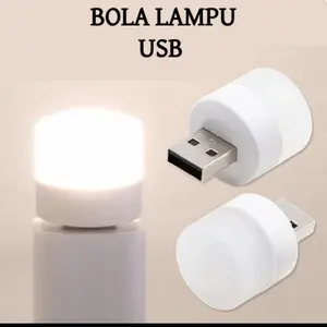 Lampu Mini LED USB Night Light LAMPU BACA TIDUR TRAVEL ukuran KECIL