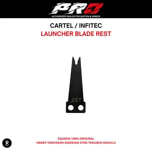 CARTEL / INFITEC CRUX REPLACEMENT LAUNCHER BLADE REST COMPOUND / BLADE CARTEL BLADE INFITEC ALAT PANAHAN