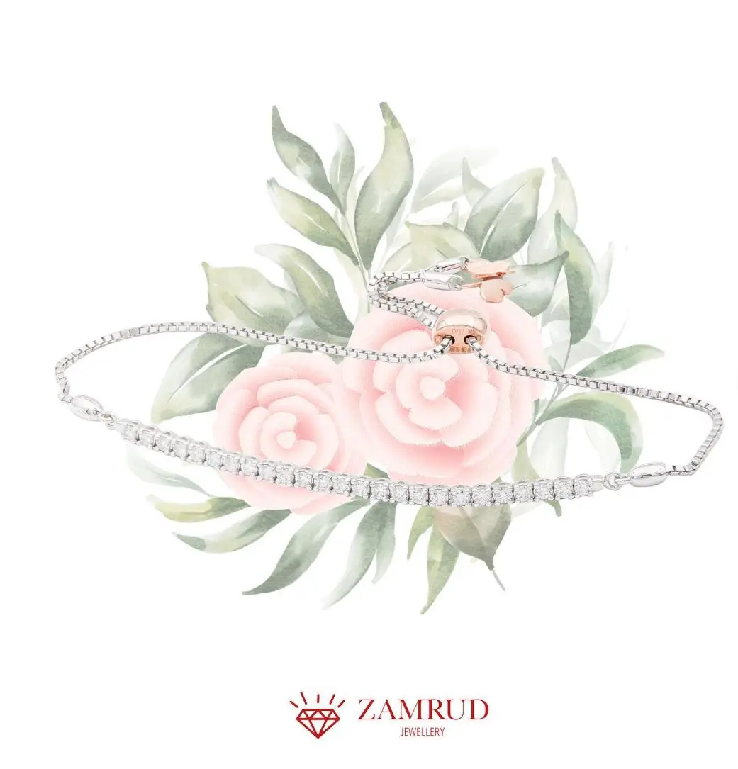 Gelang Berlian Listring 26048 BE Zamrud Jewellery