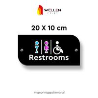 Gambar Acrylic Sign Board UV Print / Akrilik Papan Nama Tanda Ruangan - BENING dari WELLEN PRINT OFFICIAL Kota Administrasi Jakarta Selatan 4 Tokopedia