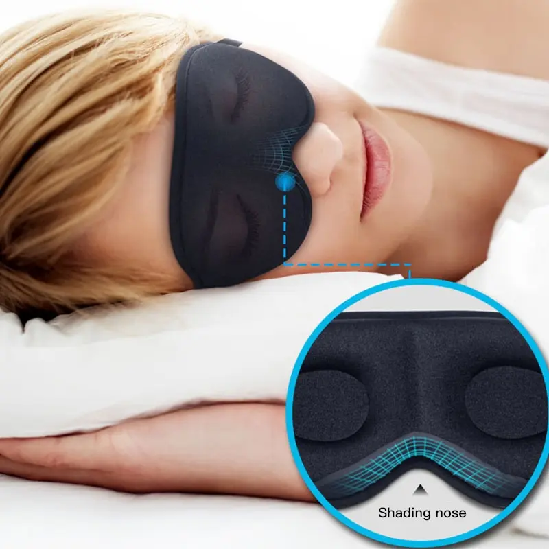 Masker Tidur Penutup Mata 3D Travel Sleeping Mask Portable 1
