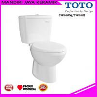 Gambar Closet Toto CW 660 NJ / SW 660 J White dari Mandiri Jaya Keramik Kota Bekasi 1 Tokopedia