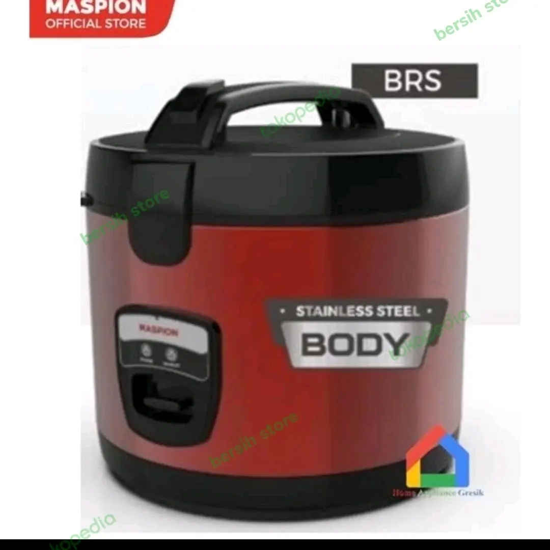 MAGIC COM MASPION 1.8 LITER PANCI STAINLESS TERBAIK LENGKAP GARANSI