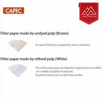 Gambar KERTAS SARING KOPI CAFEC AC4-40B ABACA V60 COFFEE PAPER FILTER 2-4CUPS dari Toso Mart Kota Administrasi Jakarta Pusat 2 Tokopedia