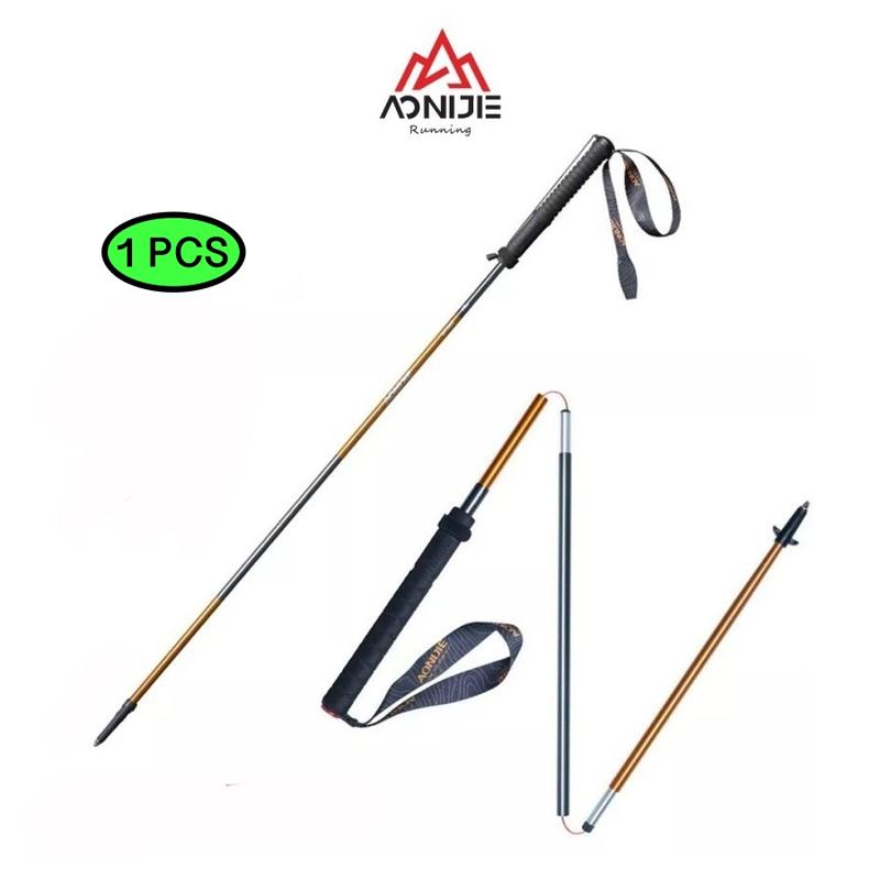 Aonijie Foldable Trekking Pole E4201 - Trail Running Hiking GOLD GRAY 0