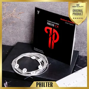 Senar Gitar Klasik Nylon Silver Plated Copper Wound Philter Original