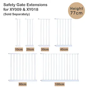 Baby Safe Extension 10cm 20cm 30cm 45cm 80cm 100cm Pagar Pengaman Bayi
