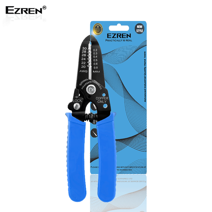 Gambar Ezren EZ-5023 Tang Kupas Potong Kabel Wire Stripper Cutter Pliers dari House Sparepart Kab. Tangerang Tokopedia