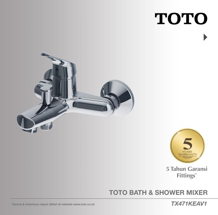 Gambar TOTO Shower Mixer TX471KEAV1 | Shower Mandi - Kran - Keran Shower dari TOTO Indonesia Kota Tangerang Tokopedia