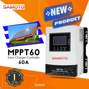 MPPT 60A 12V 24V 36V 48V SOLAR CHARGE CONTROLLER SAMOTO