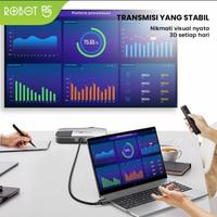 Gambar ROBOT RFH03 KABEL HDMI NO DELAY 3D 4K*2K HD CABLE 3M/3 METER ORIGINAL dari btgcom Kota Denpasar 4 Tokopedia