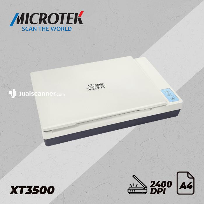 Gambar Scanner Microtek XT 3500 - A4 - 2 Detik/Halaman - Flatbed dari Jual Scanner Official Kota Bandung Tokopedia