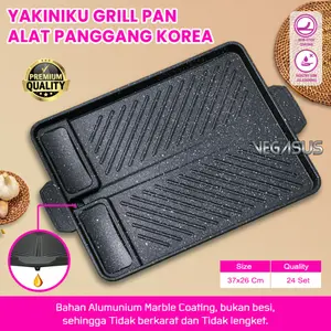 YAKINIKU MULTI GRILL PAN (37CM) Panci Panggang bbq Sehat