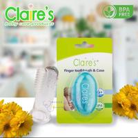 Gambar Finger Toothbrush With Case / Sikat Lidah Bayi - Claire's dari Medika Onlineshop Kota Medan 2 Tokopedia