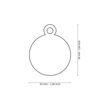 Gambar MyFamily ID Tag -Round in Chrome Plated Brass|Personalized Cat Dog Tag - Small dari Lush Pets Co. Kota Administrasi Jakarta Utara 5 Tokopedia
