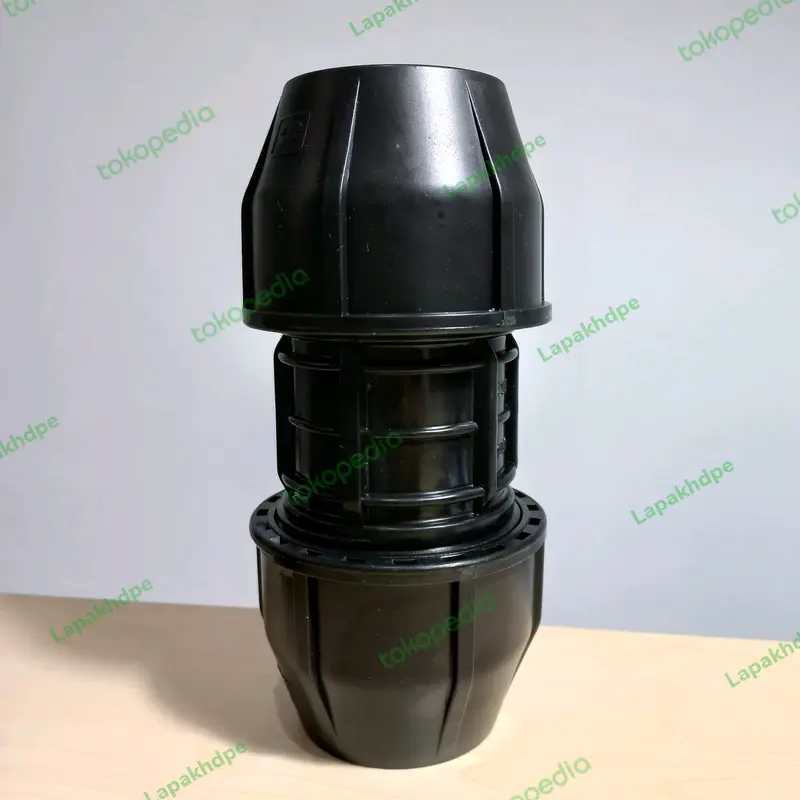 Coupler/Sock Pipa HDPE Compression 1/2 inch (20mm) 1