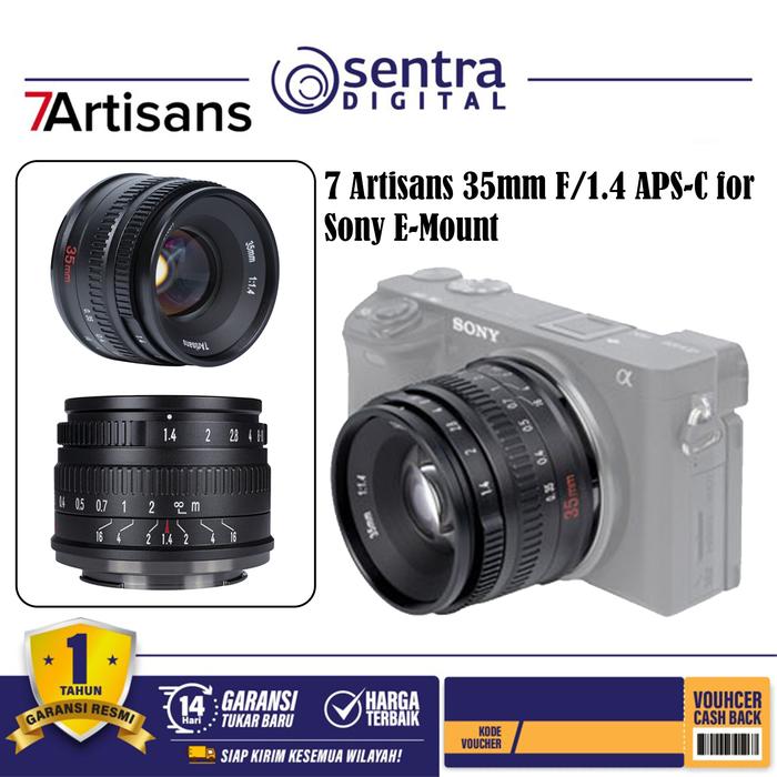 Gambar 7Artisans 35mm f1.4 Sony E APSC 7Artisan 35 mm f/1.4 GARANSI RESMI dari Sentra Digital Kota Surabaya Tokopedia