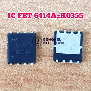 IC Mosfet AON6414A 6414A 6414 K03P5 N-Channel for Processor Voltage