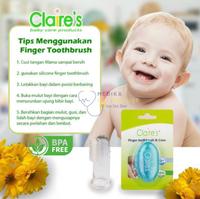 Gambar Finger Toothbrush With Case / Sikat Lidah Bayi - Claire's dari Medika Onlineshop Kota Medan 3 Tokopedia