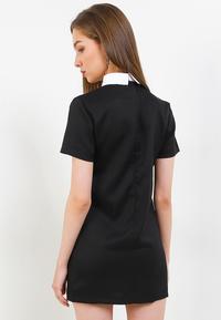 Gambar LLACES Clothing - Dress Wanita - Victoria Collar Dress - Black - S dari LLACES Clothing Kota Administrasi Jakarta Barat 3 Tokopedia