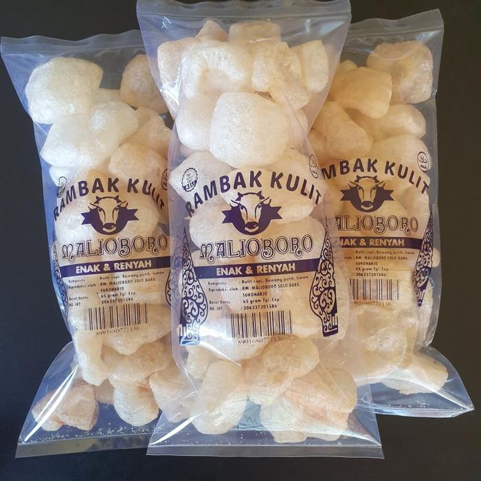 Gambar RAMBAK KULIT ASIN MALIOBORO dari kremesayammalioboro Kab. Sukoharjo Tokopedia