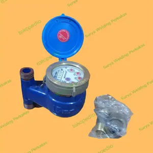 Water meter 1/2inchi Vertical / Meteran air 1/2" Vertikal