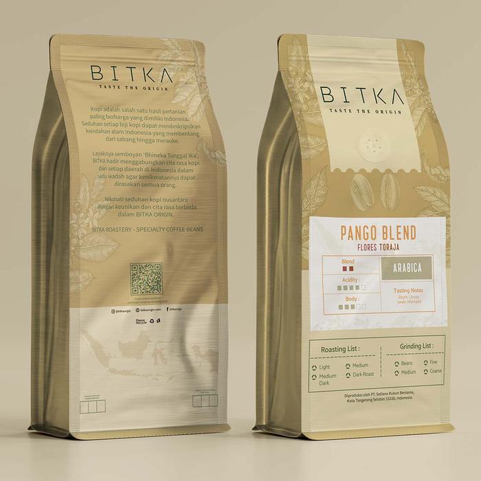 Gambar BITKA Flores Toraja Blend | Multi Origin Coffee | Biji Kopi dari BITKA ORIGIN Kota Tangerang Selatan Tokopedia