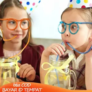 ABADI 93 - TERMURAH SEDOTAN MINUM BENTUK KACA MATA