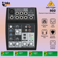 Gambar Behringer Xenyx 502 Mixer Analog 5 Input With Mic Preamp dari Tokosound Proaudio Kota Administrasi Jakarta Barat 3 Tokopedia