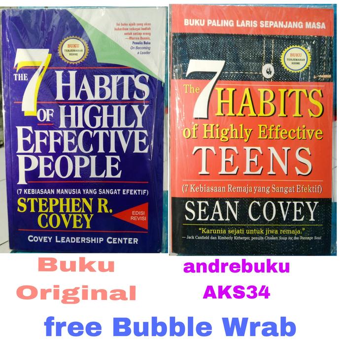 Jual The 7 Habits Of Highly Effective People Teens Stephen Covey ...