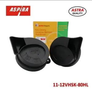 ASPIRA 11-12VHSK-80HL Horn Snail / Klakson Keong 12V Power Tone / 1Set