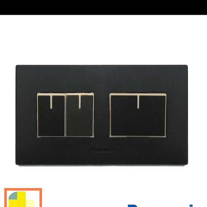 Gambar saklar sakelar 3gang 3 gang triple silver mws panasonic dari wewe electric Kota Administrasi Jakarta Pusat 5 Tokopedia