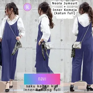 jumpsuit fashion/baju wanita grosir/jumpsuit muslim/neola jp/gl9807