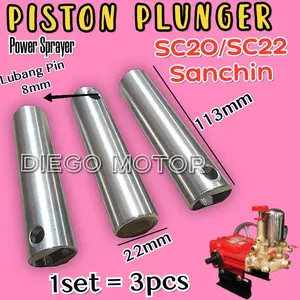 SC20 SC22 Plunger Piston Pompa Power Sprayer Doorsmeer steam Sanchin