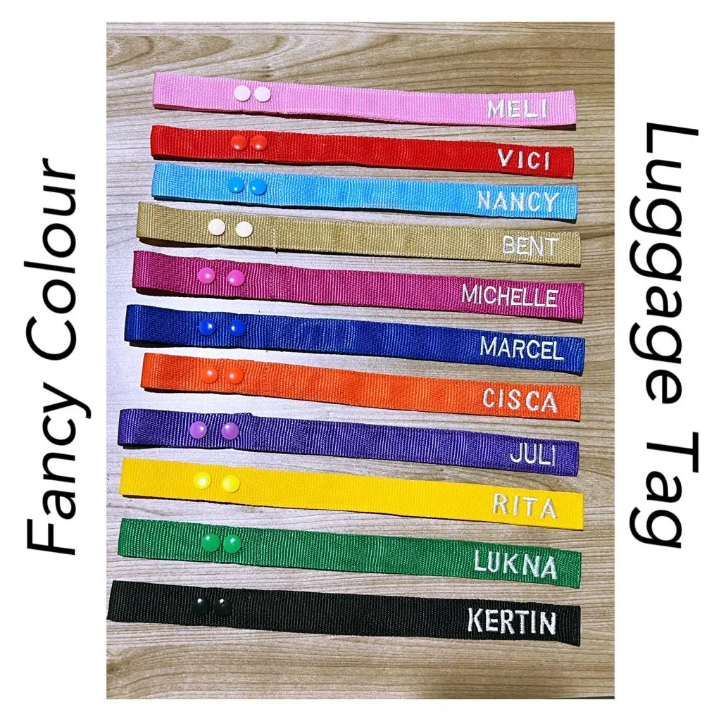 Fawn'G Handmade - Fancy Luggage Tag / Tag Koper Gantungan Tas Nama