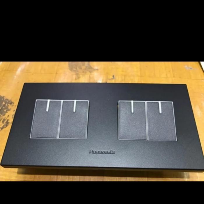 Gambar saklar 4gang sakelar 4 gang panasonic silver mws style dari wewe electric Kota Administrasi Jakarta Pusat 5 Tokopedia