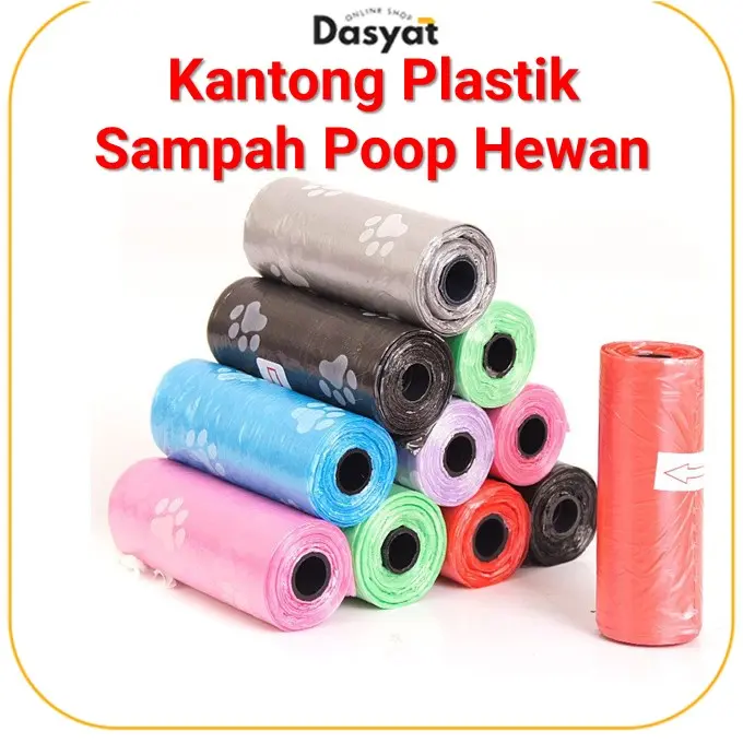 DOS BISA COD Kantong Plastik Sampah Refil Kantong Plastik Poop Bag Hewan Peliha