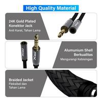 Gambar Kabel Audio Extension Aux 3.5mm Male to Female 0.5M PX CO-YP0305 dari PX Official Store Kota Administrasi Jakarta Utara 5 Tokopedia