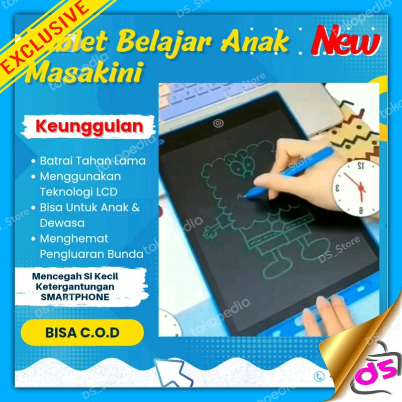 Tablet belajar paud tk mainan anak laki laki edukasi - Shop | Tokopedia