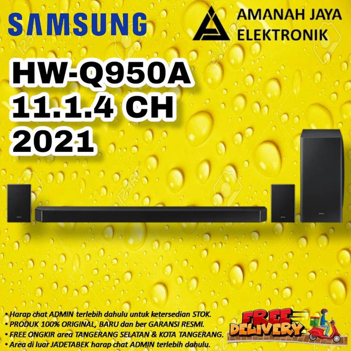 Gambar SAMSUNG HWQ950A SOUNDBAR 11.1.4 Ch DOLBY ATMOS DTS | HW-Q950A NEW 2021 dari AMANAH JAYA ELECTRONICS Kota Tangerang Selatan Tokopedia