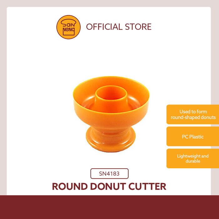 Gambar Sanneng SN4183 - Doughnut Cutter / Cetakan Donat Motif Bulat dari Trinity Kitchen Kota Administrasi Jakarta Barat Tokopedia