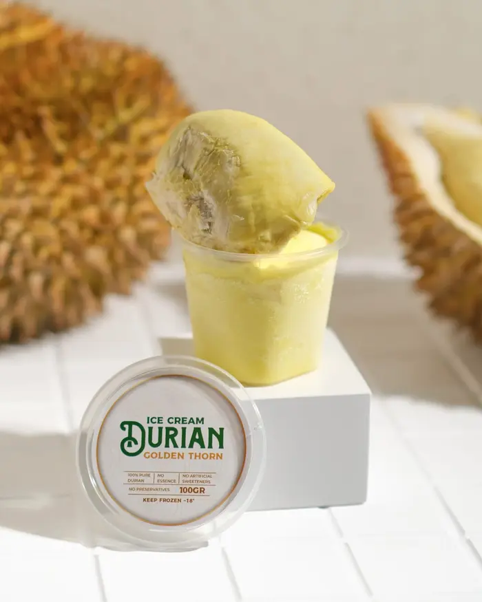 Gambar ES KRIM GOLDEN THORN - ICE CREAM Durian Murni dari Youfood Jakarta Utara Kota Administrasi Jakarta Utara 5 Tokopedia