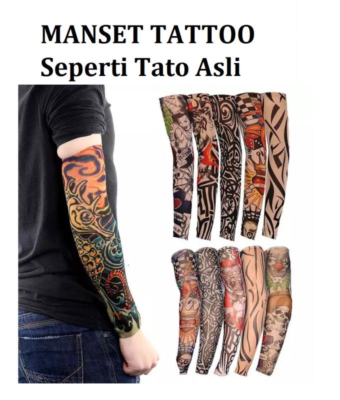 Handsock Tattoo Keren Pria - MST 23 3
