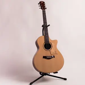 GITAR AKUSTIK MANDALIKA DE TICCO SERIES DTS-01TY-NT-KP INCLUDE SOFTCAS