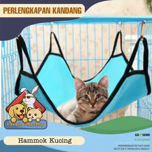 Hammock Kucing Ayunan Kasur Buaian Tempat Tidur Puppy Musang Pet Hewan