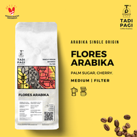 Gambar Arabika Flores 1 Kg Roast Bean Coffee - Kopi biji matang - BIJI dari Tadi Pagi Coffee Roastery Kota Depok 1 Tokopedia