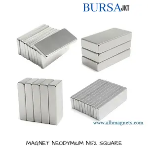 STRONG MAGNET NEO SUPER KUAT N52 NdFeB SQUARE BAR BATANG
